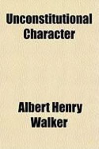 Produktbild: Unconstitutional Character
