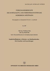 Produktbild: Ungleichm&auml;&szlig;igkeiten in B&auml;ndern von Bastfaserkarden, ihre Ursachen und Auswirkungen