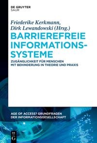 Produktbild: Barrierefreie Informationssysteme