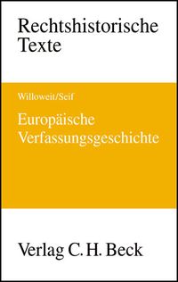 Produktbild: Europ&auml;ische Verfassungsgeschichte