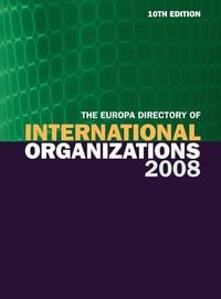 Produktbild: Europa Directory of International Organizations 2008
