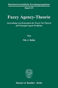 Produktbild: Fuzzy Agency-Theorie.