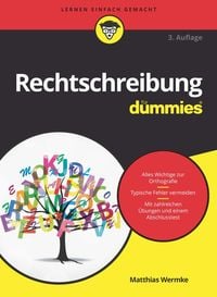 Bild vom Artikel Rechtschreibung für Dummies vom Autor Matthias Wermke