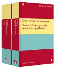 Produktbild: Droits fondamentaux Volume I et Volume II