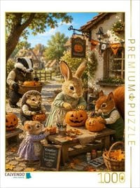 Produktbild CALVENDO Puzzle Die Kürbiskünstler | 1000 Teile Lege-Größe 64 × 48 cm Foto-Puzzle für glückliche Stunden
