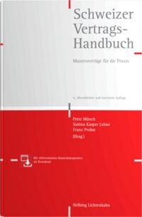 Produktbild: Schweizer Vertragshandbuch