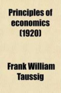 Produktbild: Principles of Economics (Volume 1)