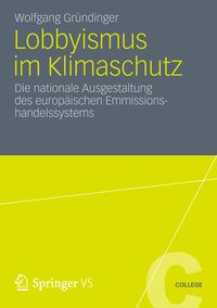 Produktbild: Lobbyismus im Klimaschutz