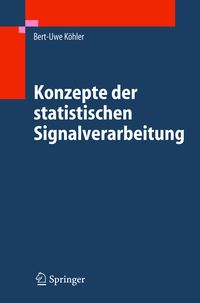 Produktbild: Konzepte der statistischen Signalverarbeitung