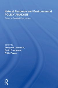 Produktbild: Johnston, G: Natural Resource And Environmental Policy Analy