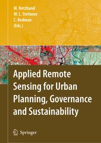 Produktbild: Applied Remote Sensing for Urban Planning, Governance and Sustainability
