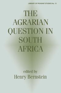 Produktbild: The Agrarian Question in South Africa
