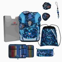 Produktbild: DerDieDas Schulranzen Set ErgoFlex Tiny, Schulranzen Set, 5tlg, Dark Dragon