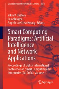 Produktbild: Smart Computing Paradigms: Artificial Intelligence and Network Applications