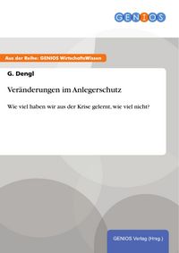 Produktbild: Ver&auml;nderungen im Anlegerschutz