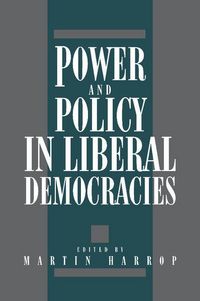 Produktbild: Power and Policy in Liberal Democracies