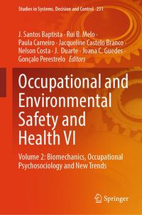 Produktbild: Occupational and Environmental Safety and Health VI