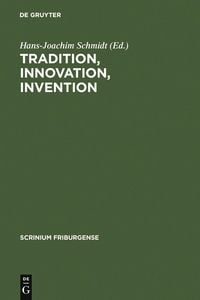 Produktbild: Tradition, Innovation, Invention