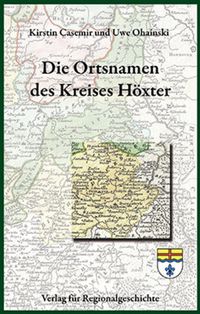Produktbild: Die Ortsnamen des Kreises H&ouml;xter