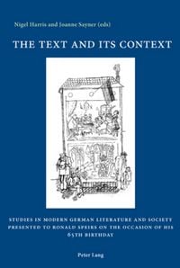 Produktbild: The Text and its Context