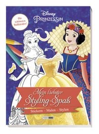 Produktbild: Disney Prinzessin: Mein liebster Styling-Spa&szlig;: Stickern, Malen, Stylen