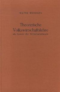Produktbild: Theoretische Volkswirtschaftslehre