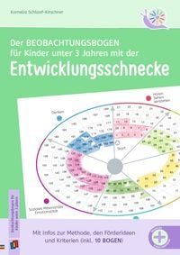 Produktbild: Der Beobachtungsbogen f&uuml;r Kinder unter 3 Jahren mit der Entwicklungsschnecke