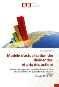 Produktbild: Mod&egrave;le d'actualisation des dividendes et prix des actions