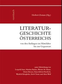 Produktbild: Literaturgeschichte &Ouml;sterreichs von den Anf&auml;ngen im Mittelalter bis zur Gegenwart