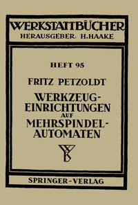 Produktbild: Werkzeugeinrichtungen auf Mehrspindelautomaten