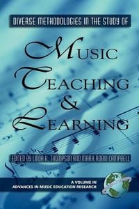 Produktbild: Diverse Methodologies in the Study of Music Teaching and Learning