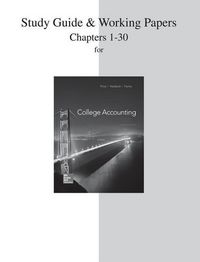 Produktbild: Sg & Working Papers For Col Ac