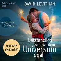 Produktbild: Letztendlich sind wir dem Universum egal