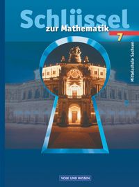 Produktbild: Schl&uuml;ssel zur Mathematik - Mittelschule Sachsen - 7. Schuljahr