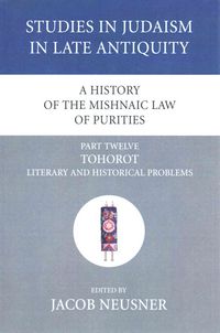 Produktbild: A History of the Mishnaic Law of Purities, Part 12