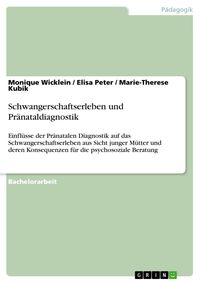 Produktbild: Schwangerschaftserleben und Pr&auml;nataldiagnostik