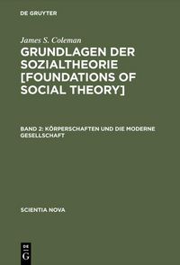 Produktbild: K&ouml;rperschaften und die moderne Gesellschaft