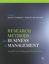 Produktbild: Research Methods for Business and Management