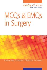 Produktbild: MCQs and EMQs in Surgery: A Bailey & Love Companion Guide