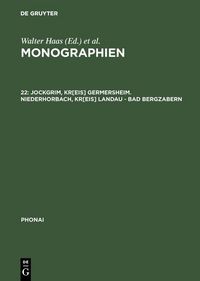 Produktbild: Jockgrim, Kr[eis] Germersheim. Niederhorbach, Kr[eis] Landau - Bad Bergzabern