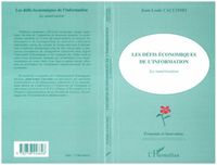 Produktbild: Les d&eacute;fis &eacute;conomiques de l'information