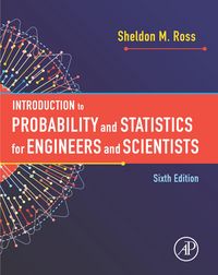 Produktbild: Introduction to Probability and Statistics for Engineers and Scientists