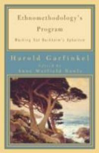 Produktbild: Garfinkel, H: Ethnomethodology's Program