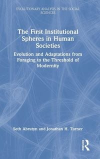 Produktbild: The First Institutional Spheres in Human Societies