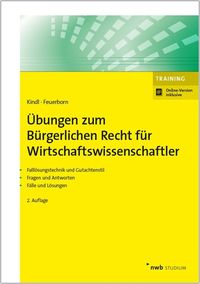 Bild vom Artikel Übungen zum Bürgerlichen Recht für Wirtschaftswissenschaftler vom Autor Johann Kindl