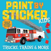 Produktbild: Paint by Sticker Kids (Official): Trucks Trains & More