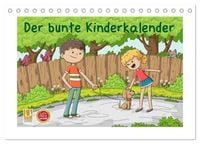 Produktbild: Der bunte Kinderkalender (Tischkalender 2026 DIN A5 quer), CALVENDO Monatskalender