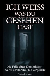 Produktbild: Ich wei&szlig;, was du gesehen hast: Die F&auml;lle eines Kommissars  wahr, verst&ouml;rend, nie vergessen