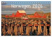 Produktbild: Norwegen 2026 (Tischkalender 2026 DIN A5 quer), CALVENDO Monatskalender
