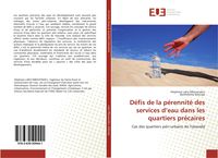 Produktbild: D&eacute;fis de la p&eacute;rennit&eacute; des services d'eau dans les quartiers pr&eacute;caires